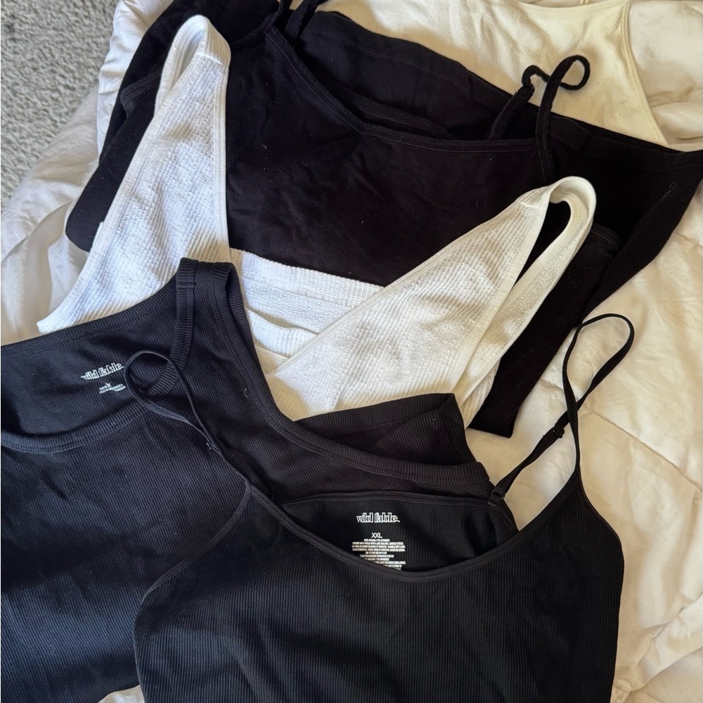 Women's Bundle of 5 Basic tanks